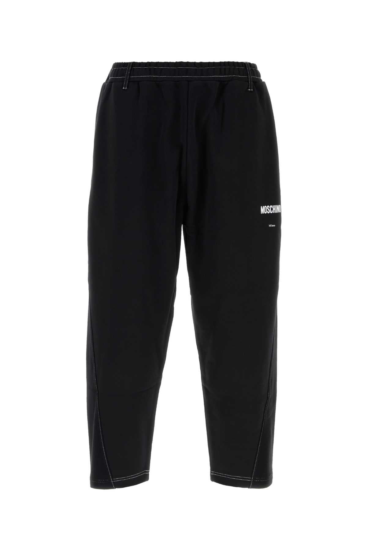 Cotton Joggers — Black