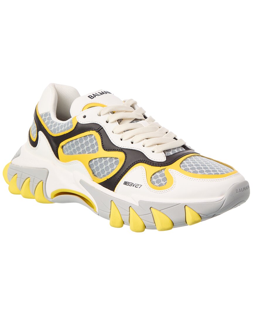 Leather & Mesh Sneaker