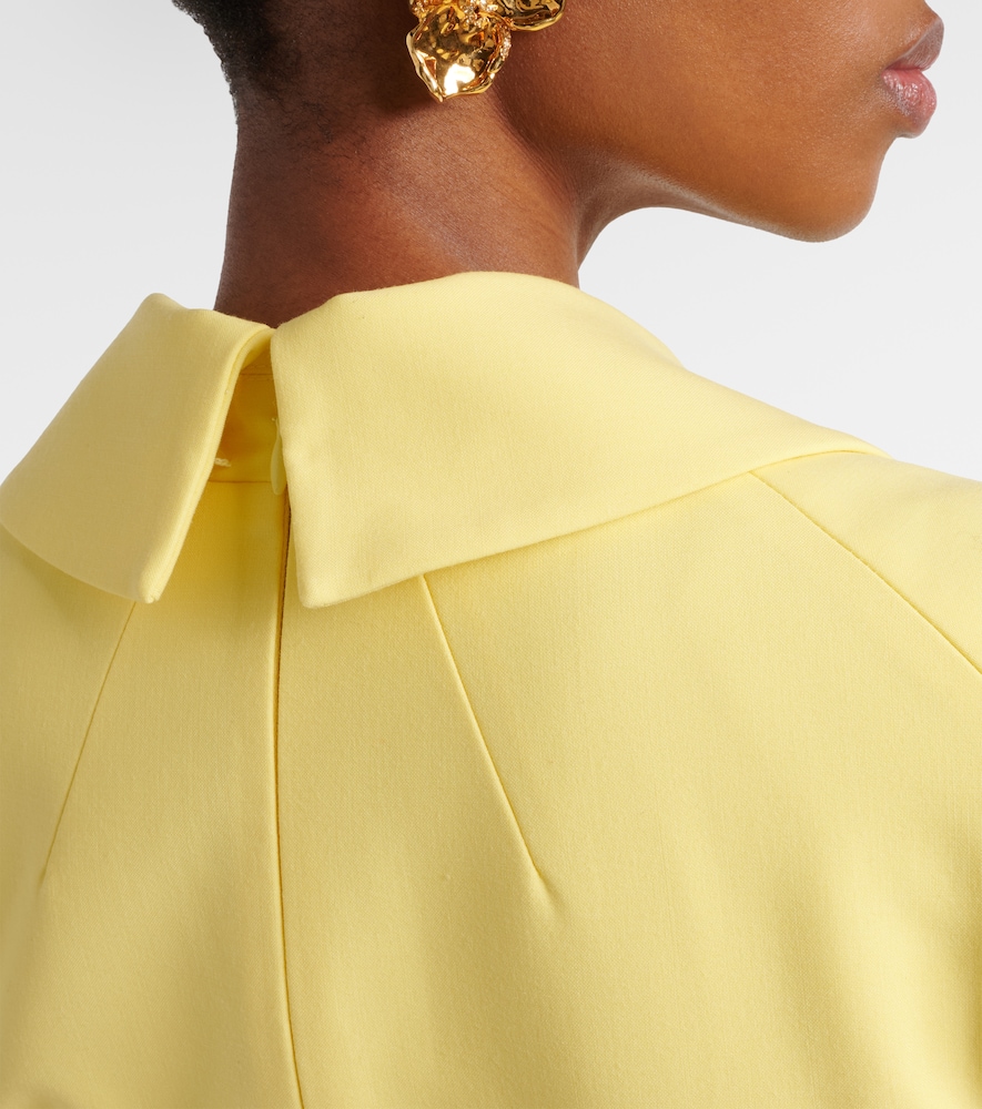 Kalonice crêpe midi dress