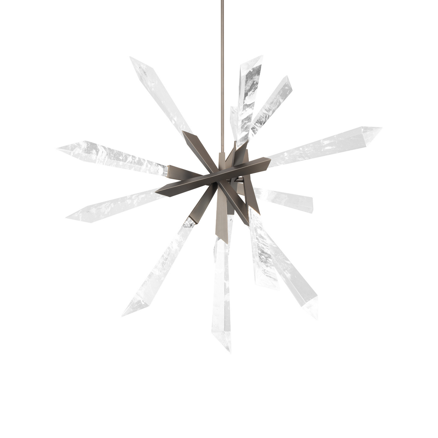 Solitude 1-Light LED Pendant in Antique Nicke