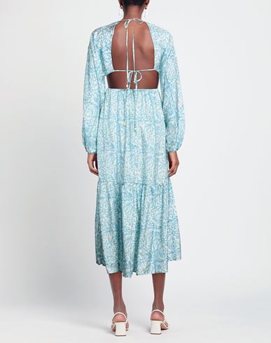 Woman Maxi dress Sky blue Size 0 Silk