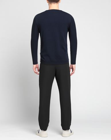 Man Sweater Midnight blue Size 36 Cotton