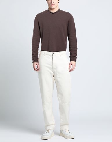 Man Sweater Chocolate brown Size XXL Wool, Polyamide