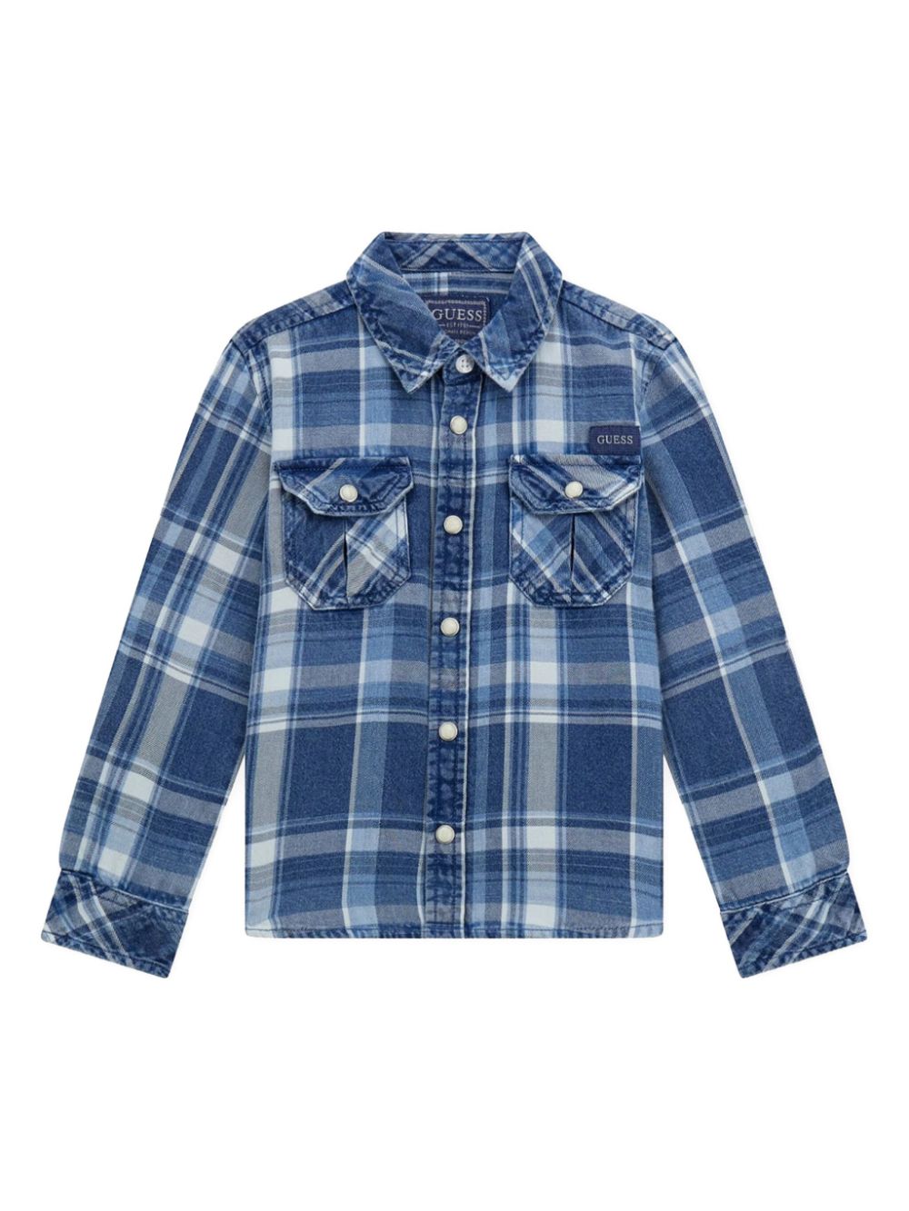 Checked shirt - Blue