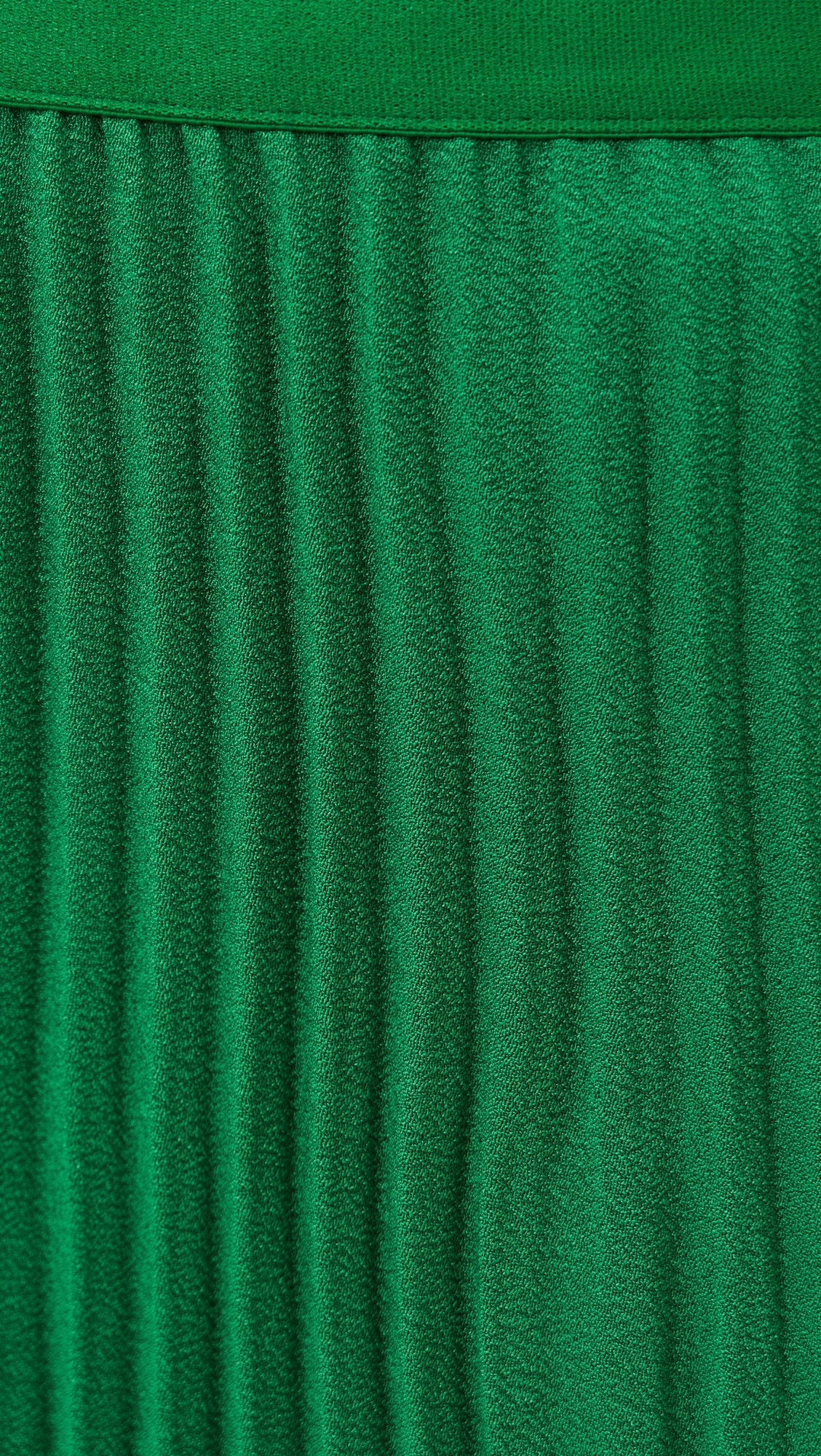 Pleated Skirt Green