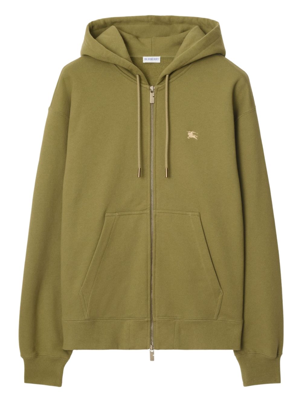 Burberry Cross Stitch EKD​ cotton hoodie - Green