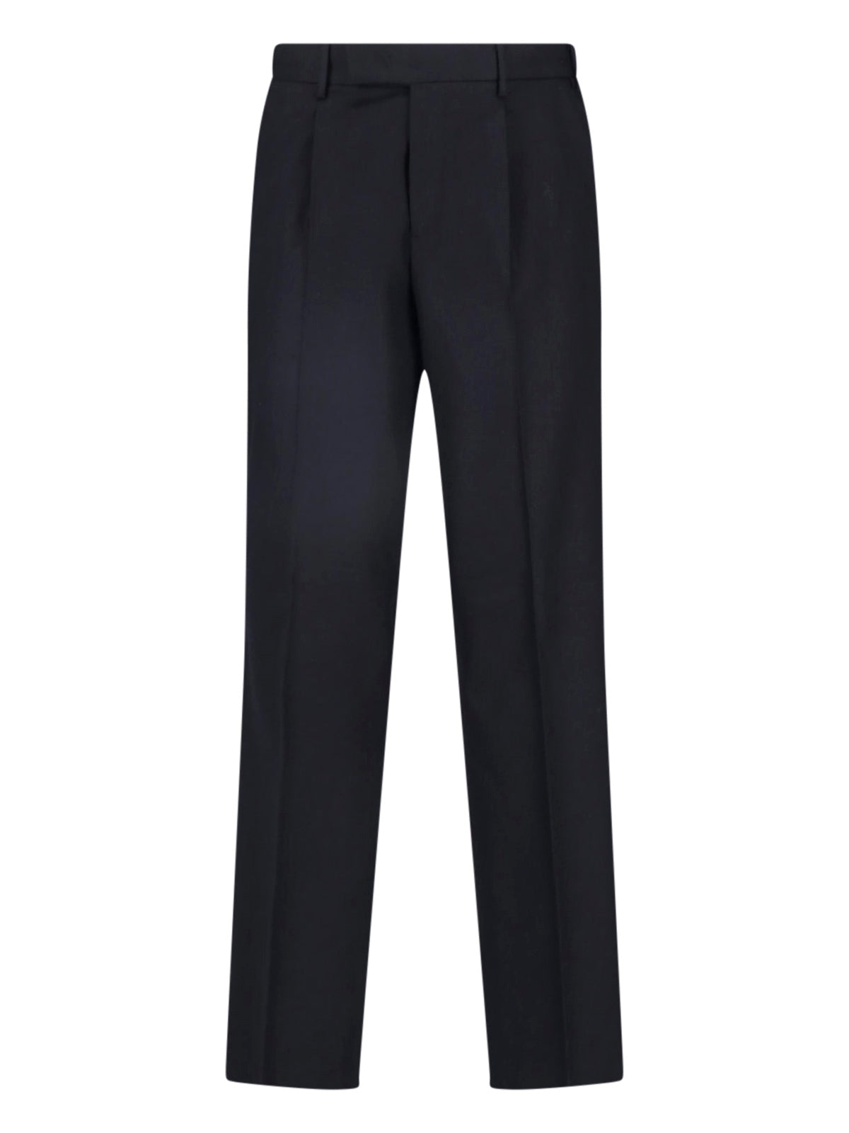 Tailored Pleated Wool Trousers