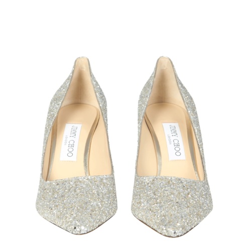 Romy Glittered Pointy-toe Pumps