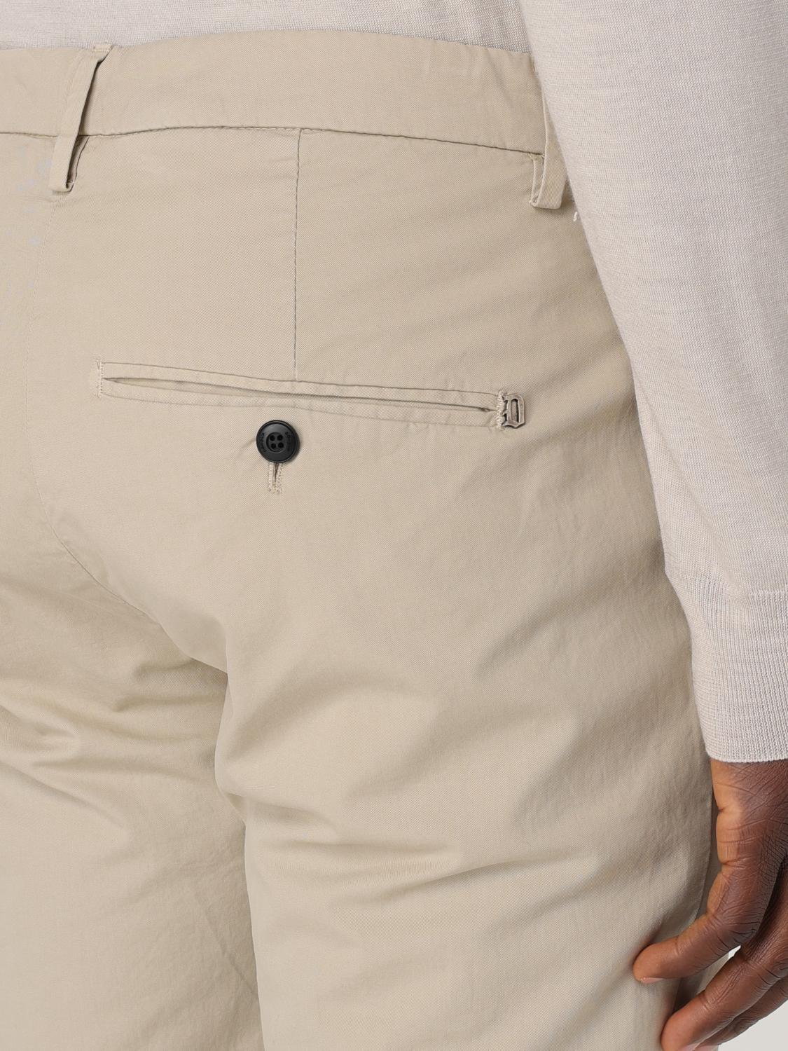 Pants Men color Beige