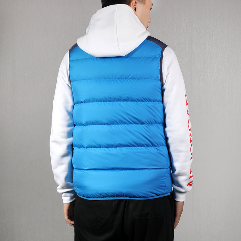 Athleisure Casual Sports Down Vest Blue