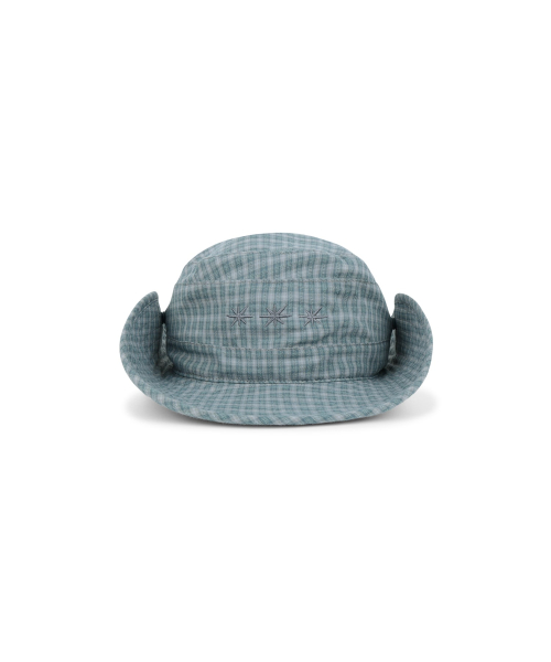 Check Pioneer Bucket Hat Blue