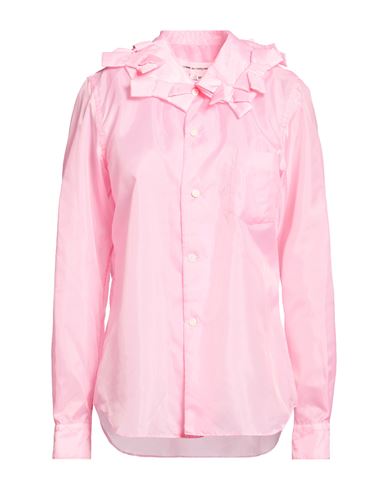 Comme Des Garçons Woman Shirt Pink Size M Polyester