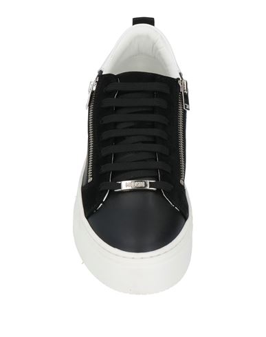 Man Sneakers Black Size 6 Leather