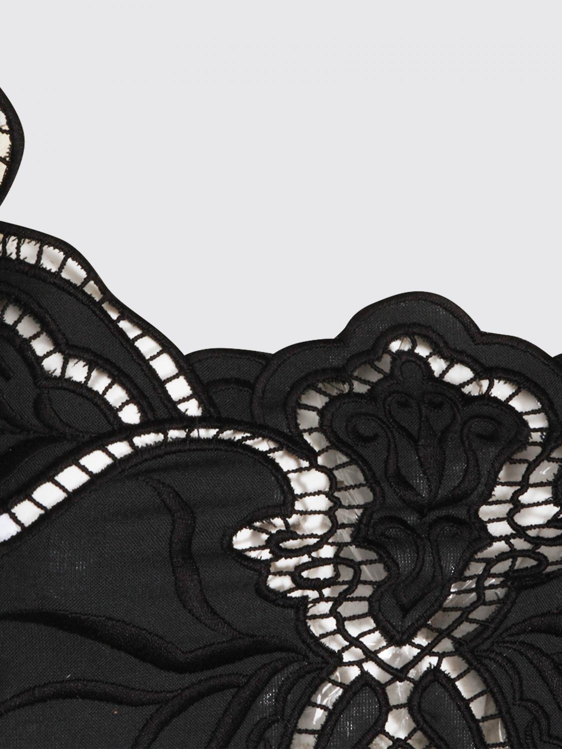 Top Woman color Black
