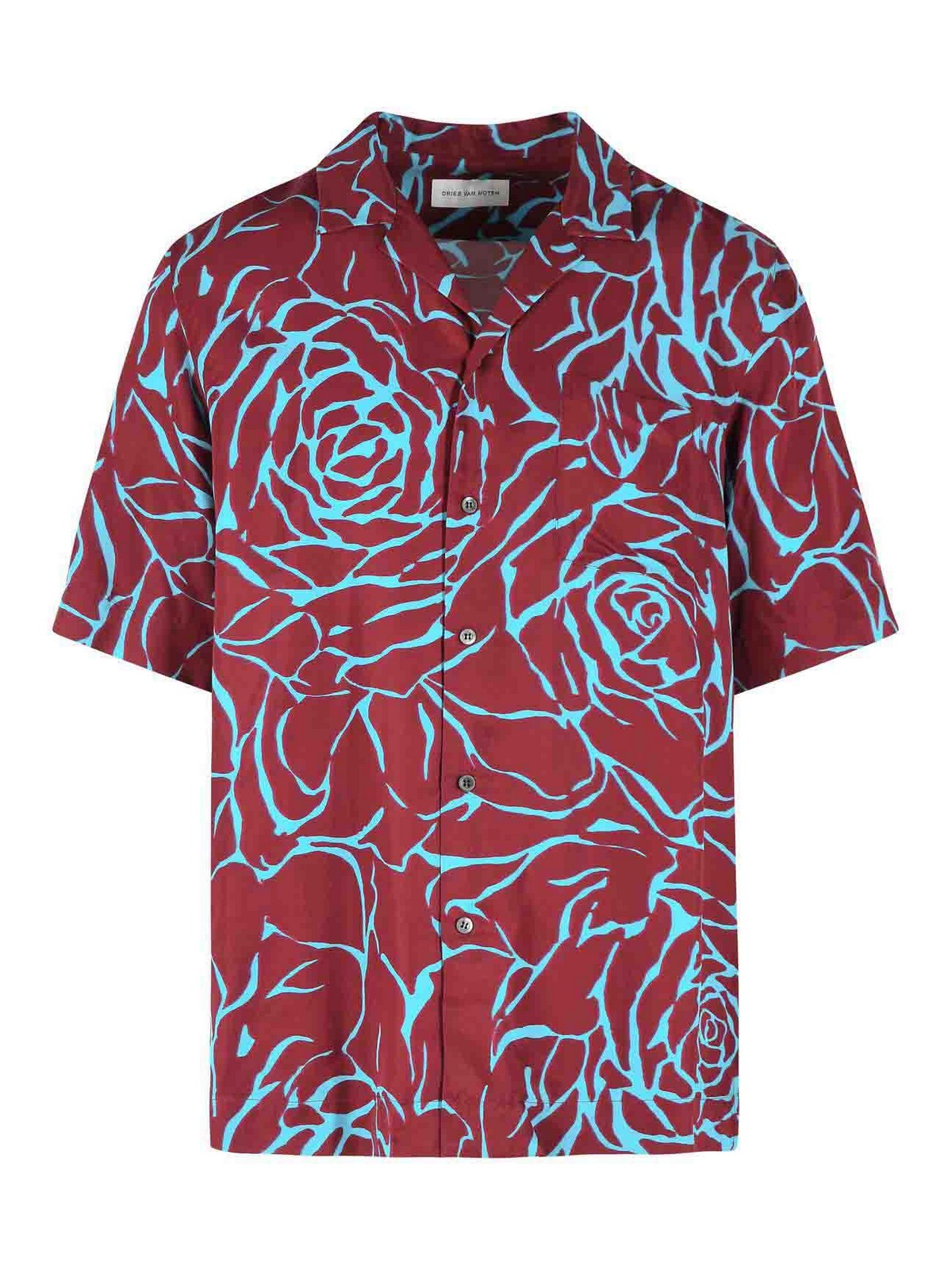 Carltone And Light Blue Viscose Shirt
