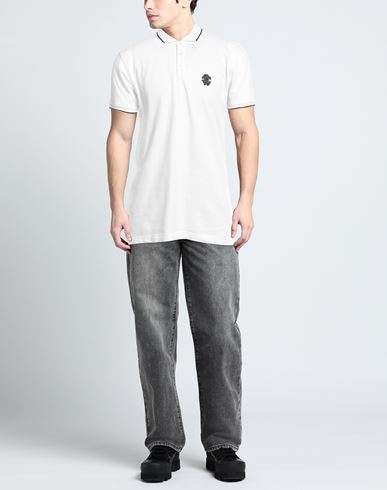 Man Polo shirt White