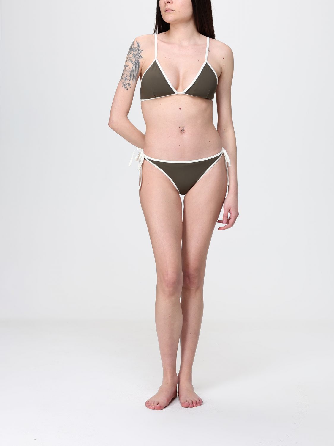 Swimsuit Woman color Green