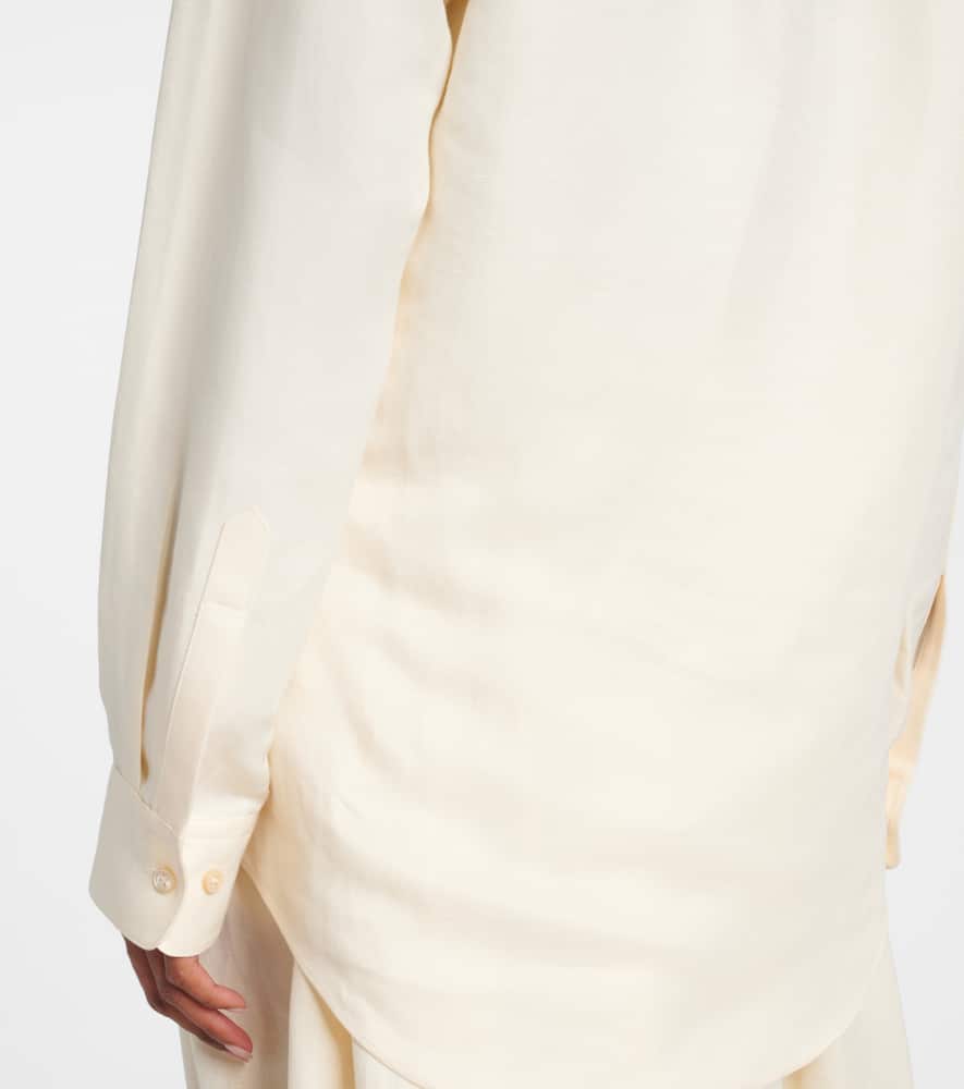 Ferrara linen and silk shirt