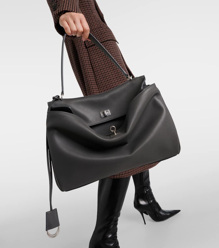 Balenciaga Rodeo Medium leather tote bag