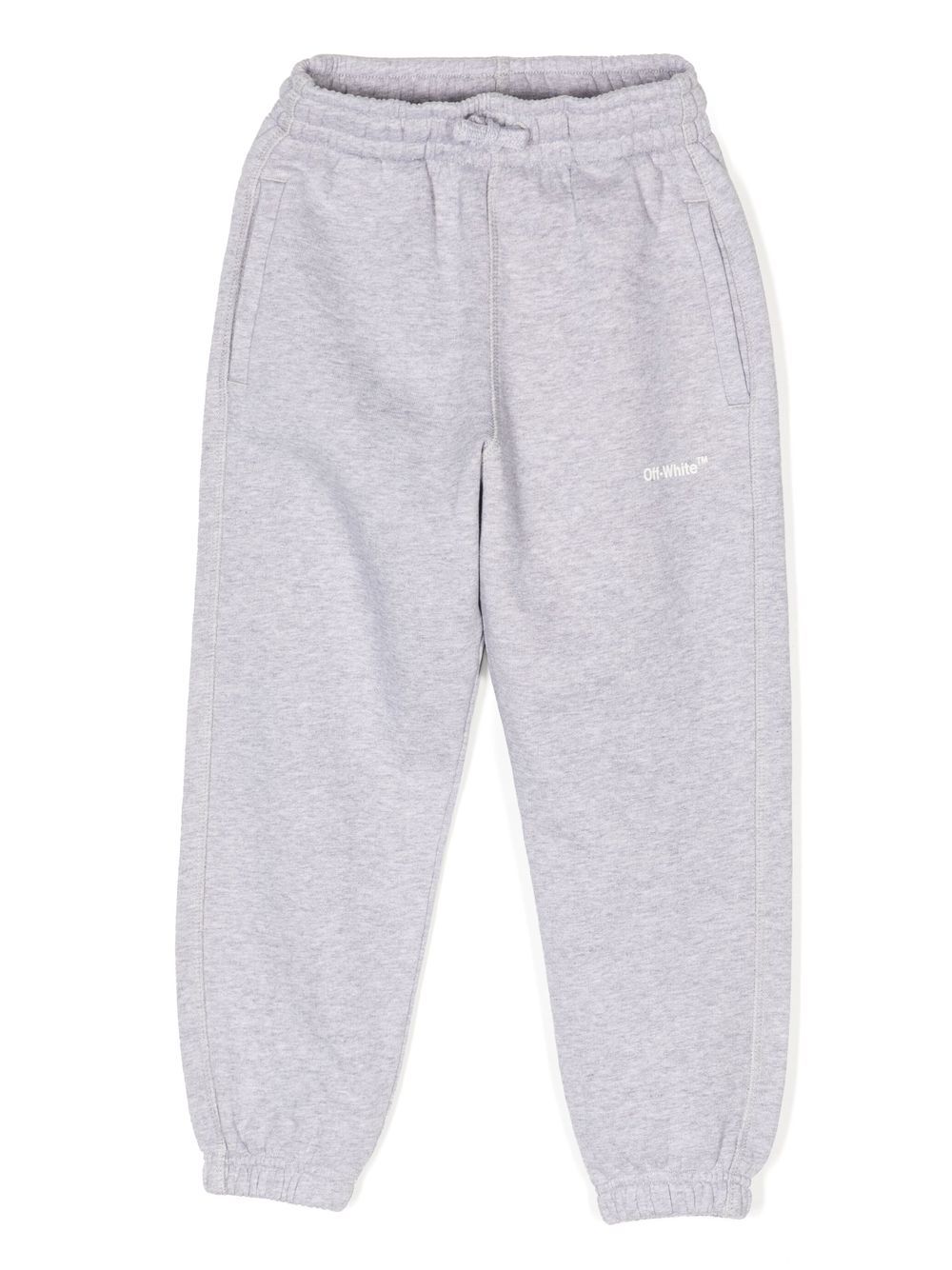 Logo-print track pants - Grey