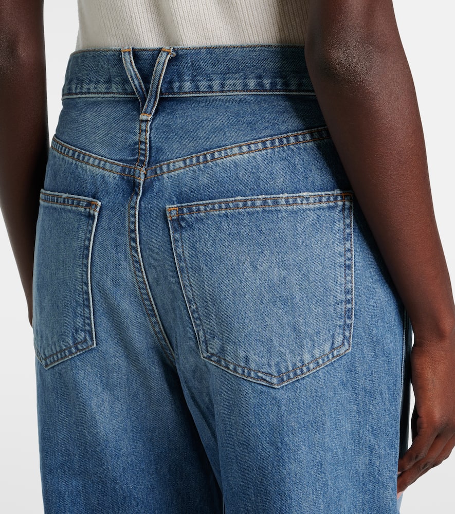 Taylor high-rise wide-leg jeans