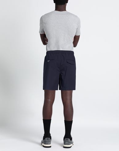 Man Shorts & Bermuda Shorts Midnight blue Size 1 Cotton, Elastane