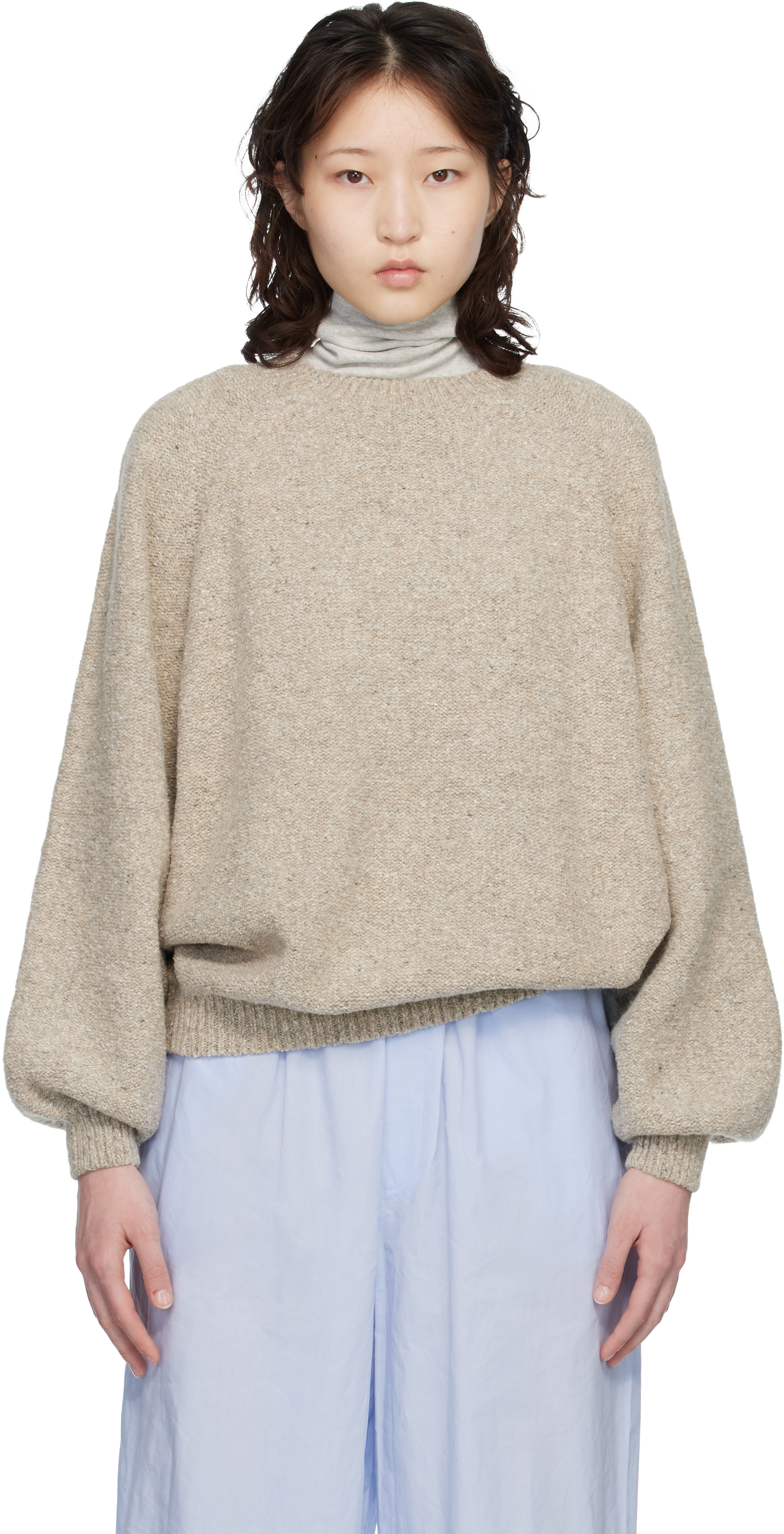 Taupe Soar Sweater
