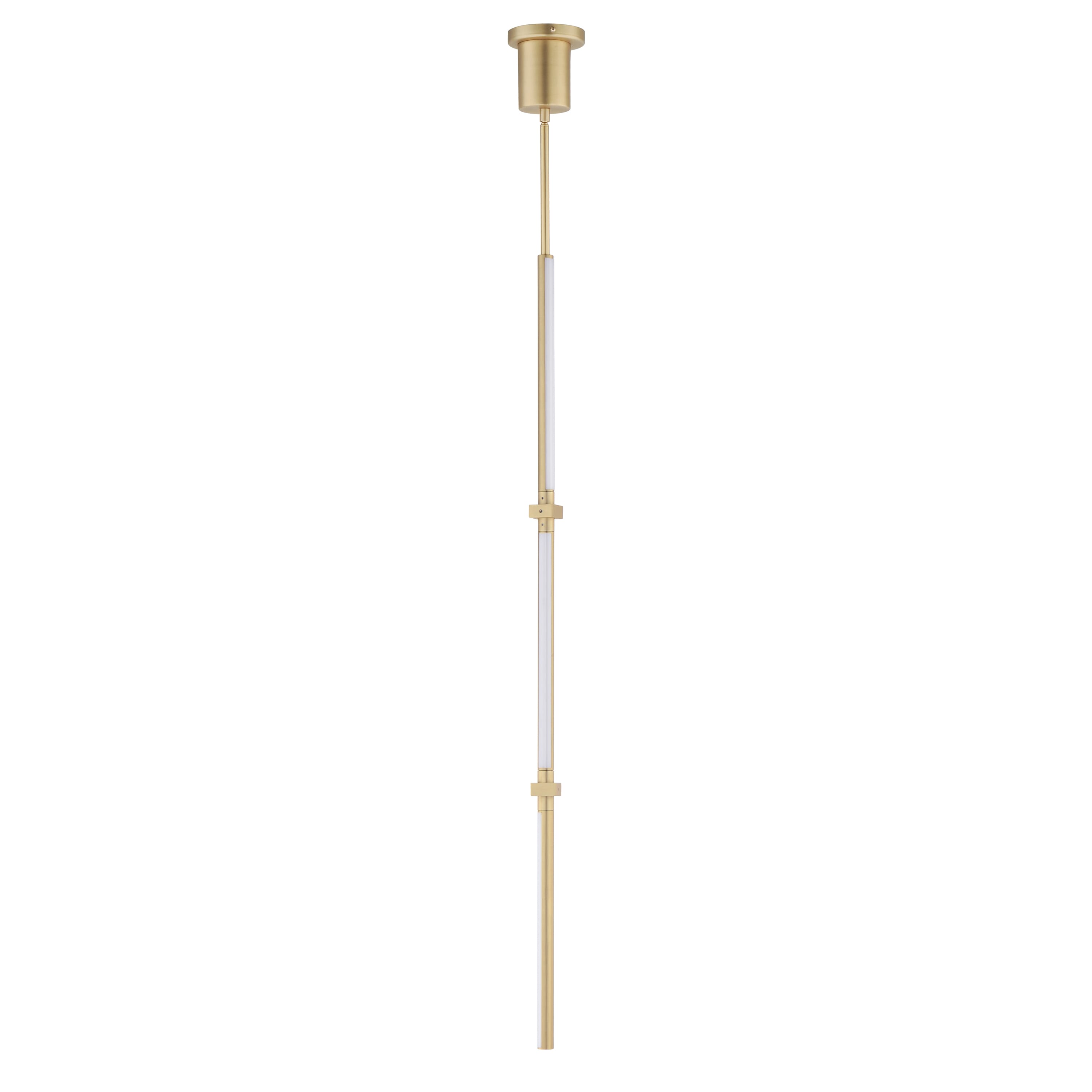 Gold LED Pendant from the Dorian Collection