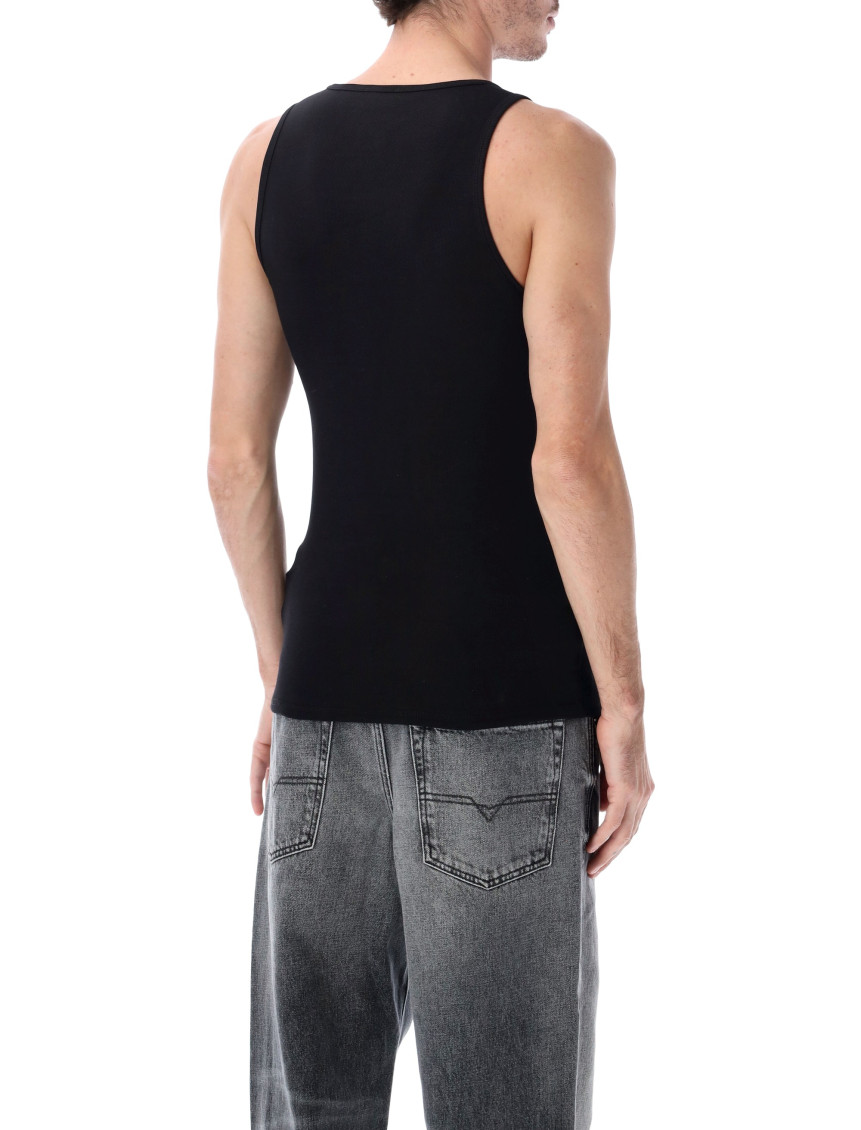 Black Logo Tank Top