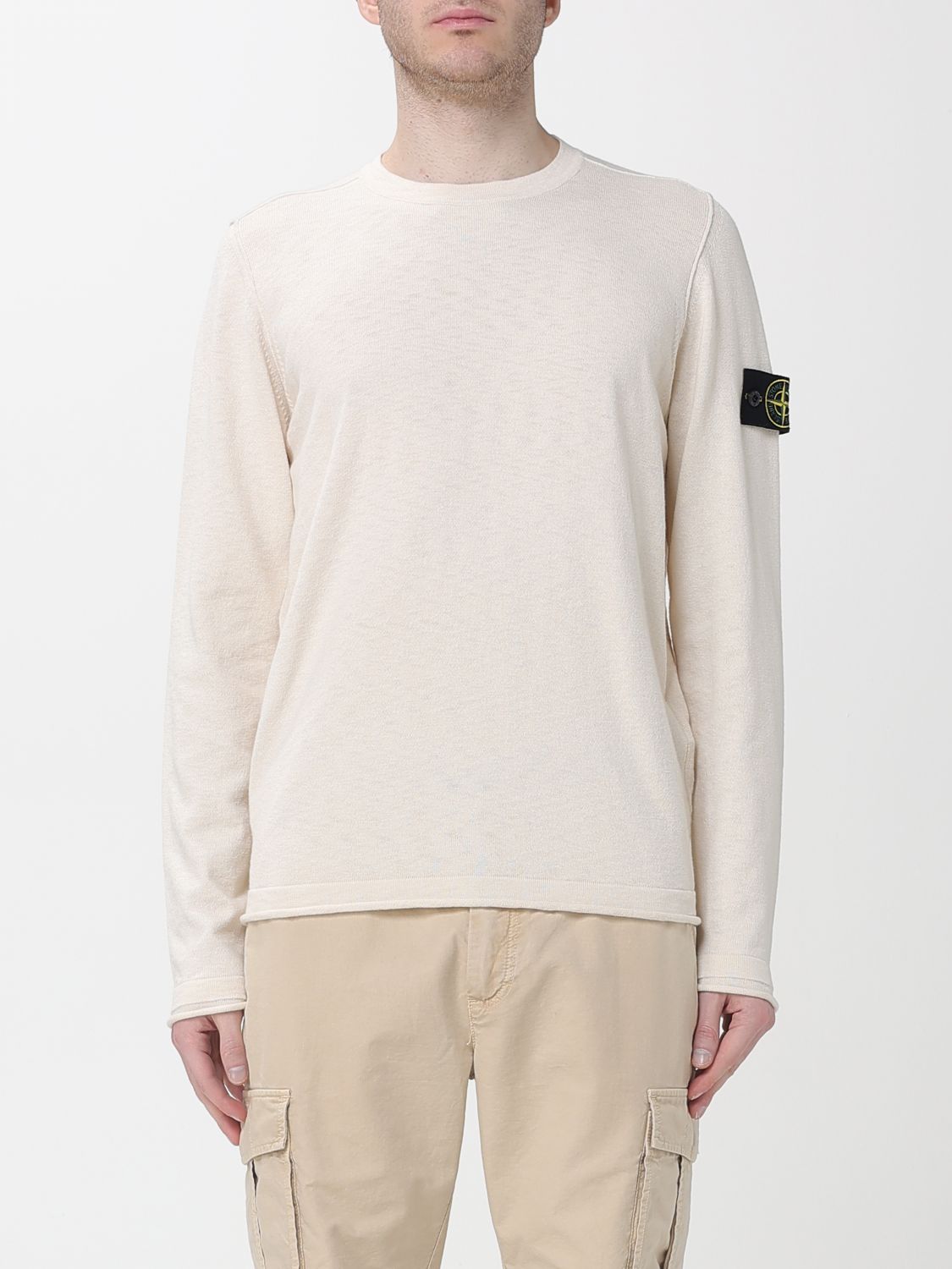 Sweater Men color Beige