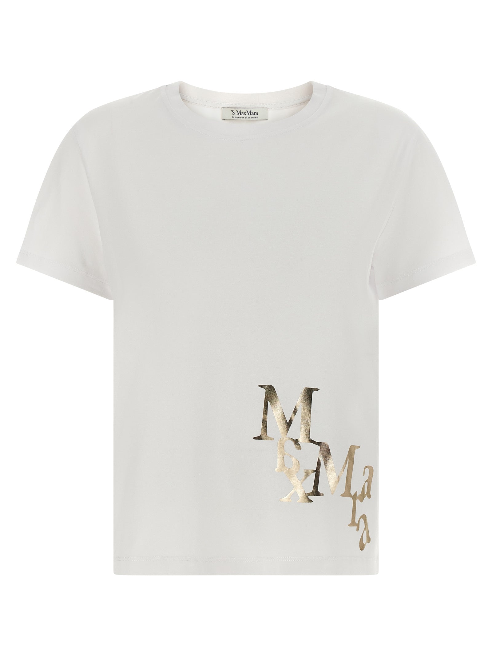 Logo-Embroidered Cotton T-Shirt — White