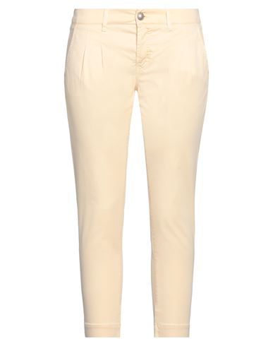 Jacob Cohёn Woman Pants Pastel yellow Size 27 Cotton, Elastane