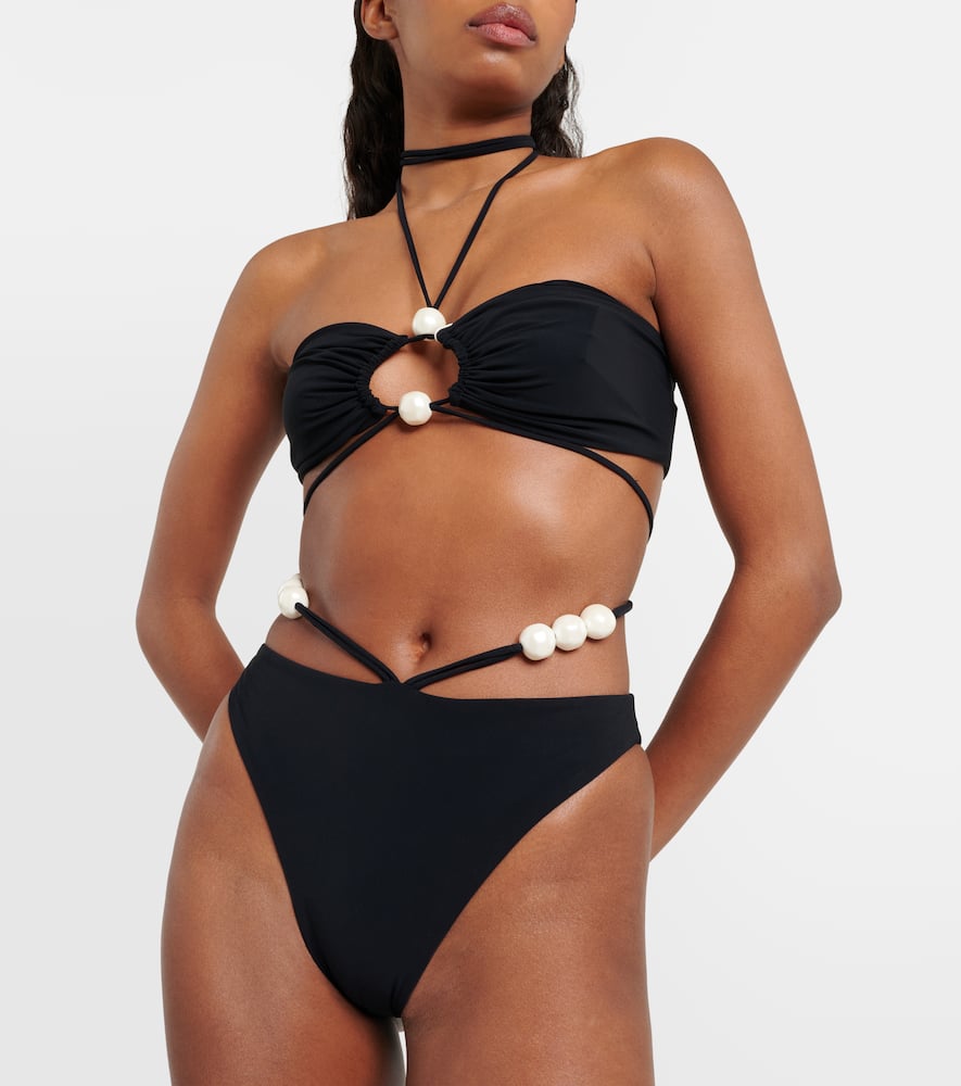 Beaded bikini bottoms