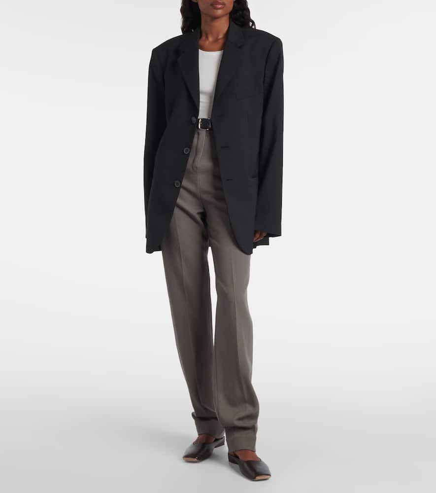 Viola oversized pinstripe blazer