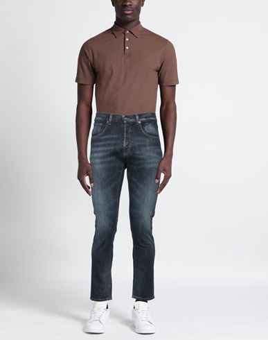Dondup Man Jeans Blue Size 40 Cotton, Elastane