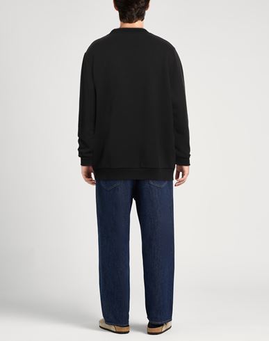Raw Diamond By Man Sweater Black Size L Cotton, Cashmere