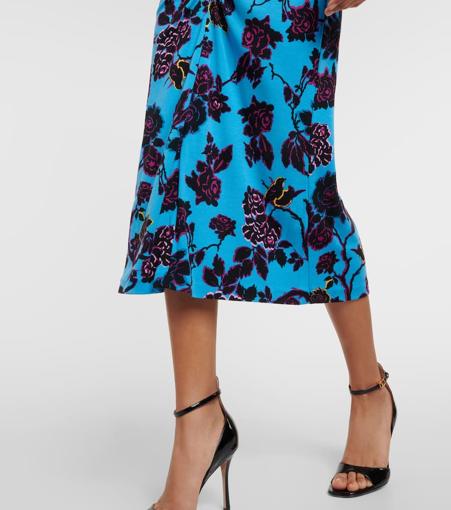 Diane von Furstenberg Chrisey floral midi dress