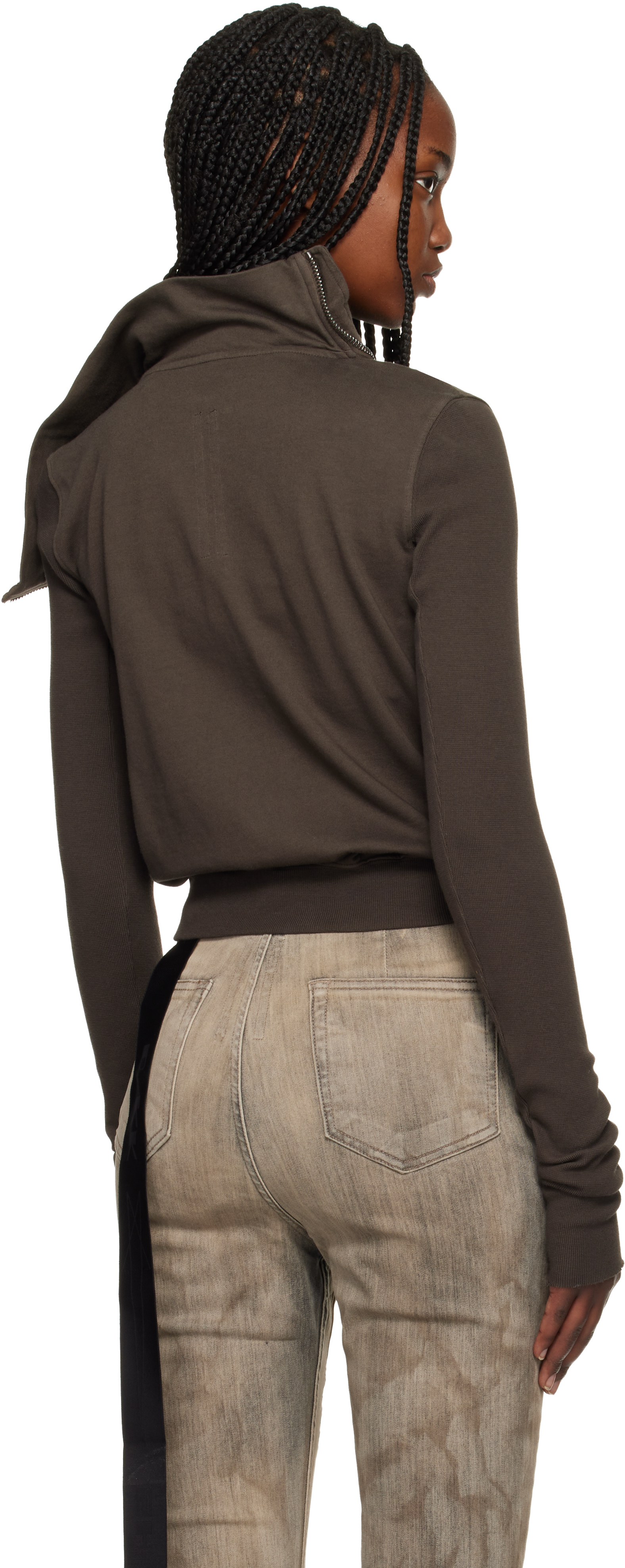 Brown Temple Mountain Sweatshirt