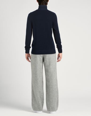Man Turtleneck Navy Size 38 Cashmere