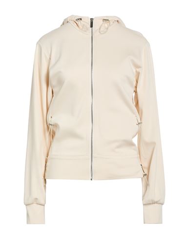 Woman Sweatshirt Cream Size 6 Viscose, Polyamide, Elastane