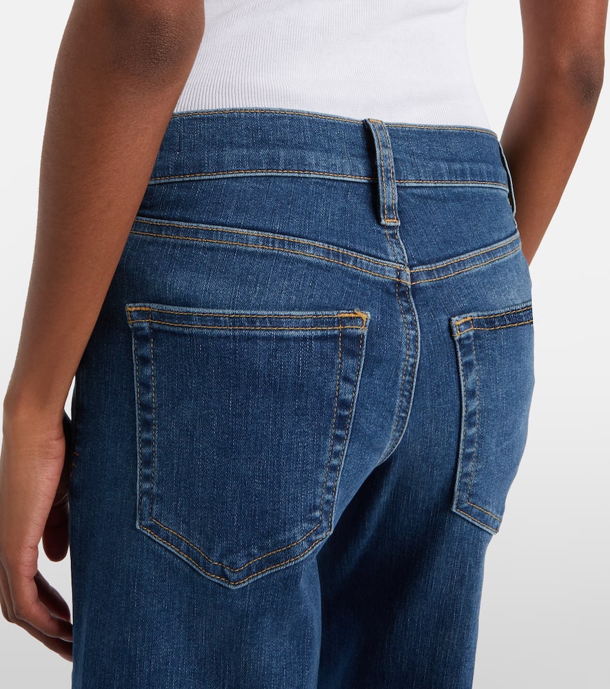 Le Slim Palazzo wide-leg jeans
