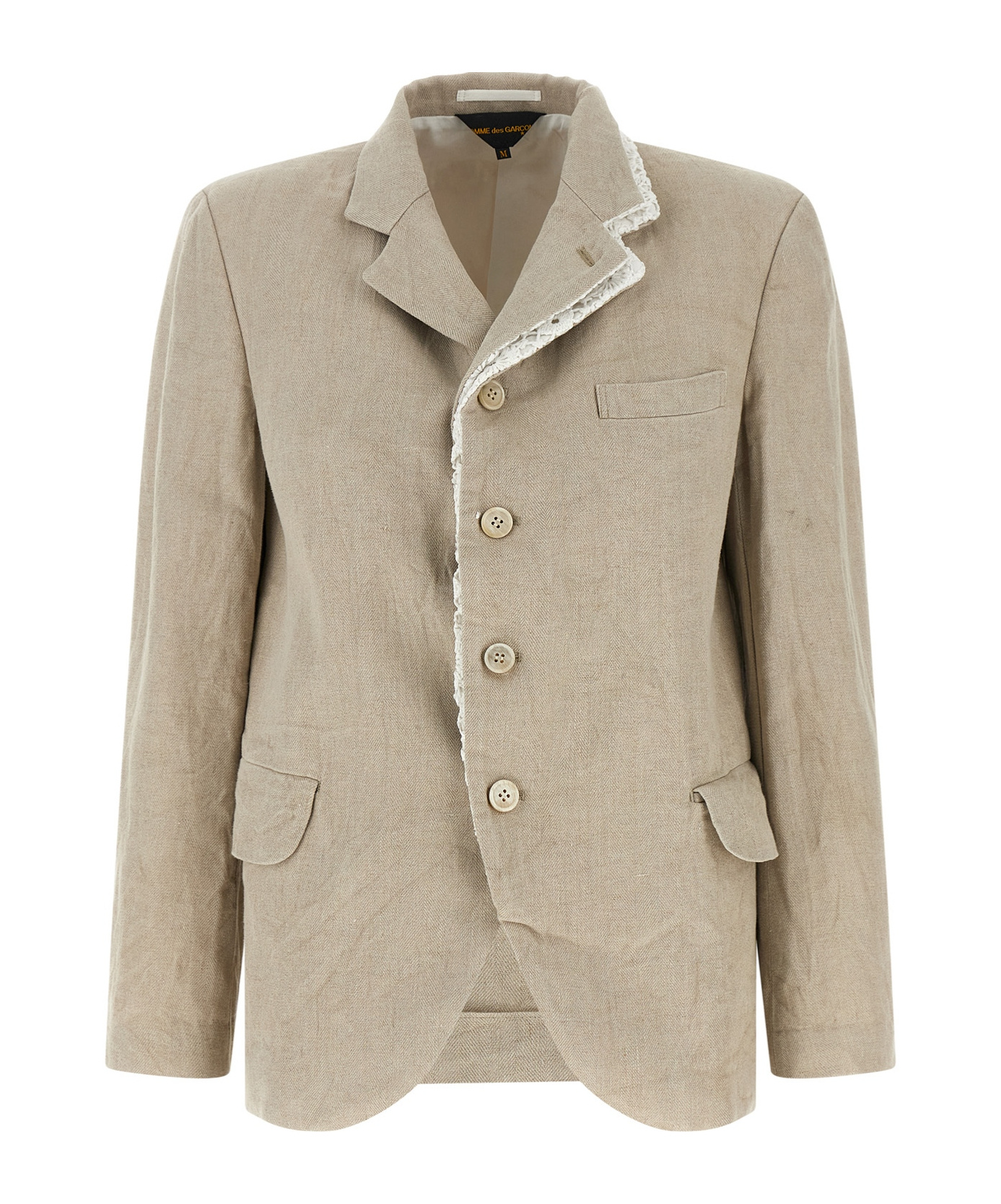 Comme des Garçons Crochet Lapel Blazer