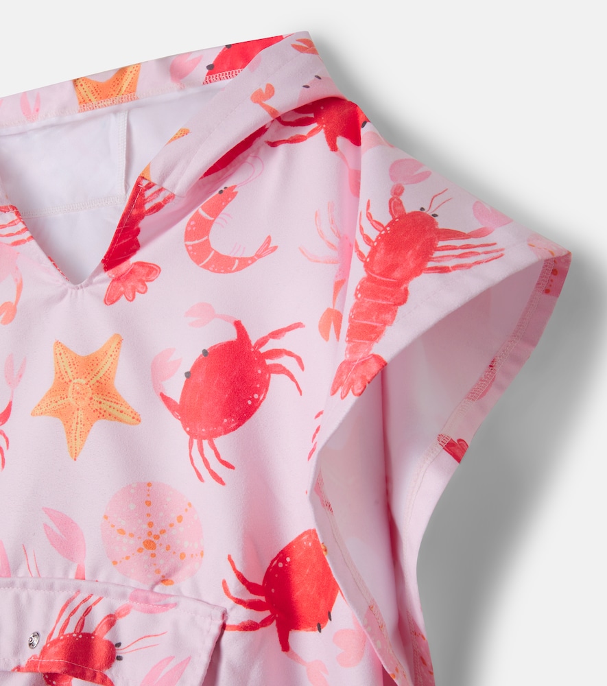 Printed poncho