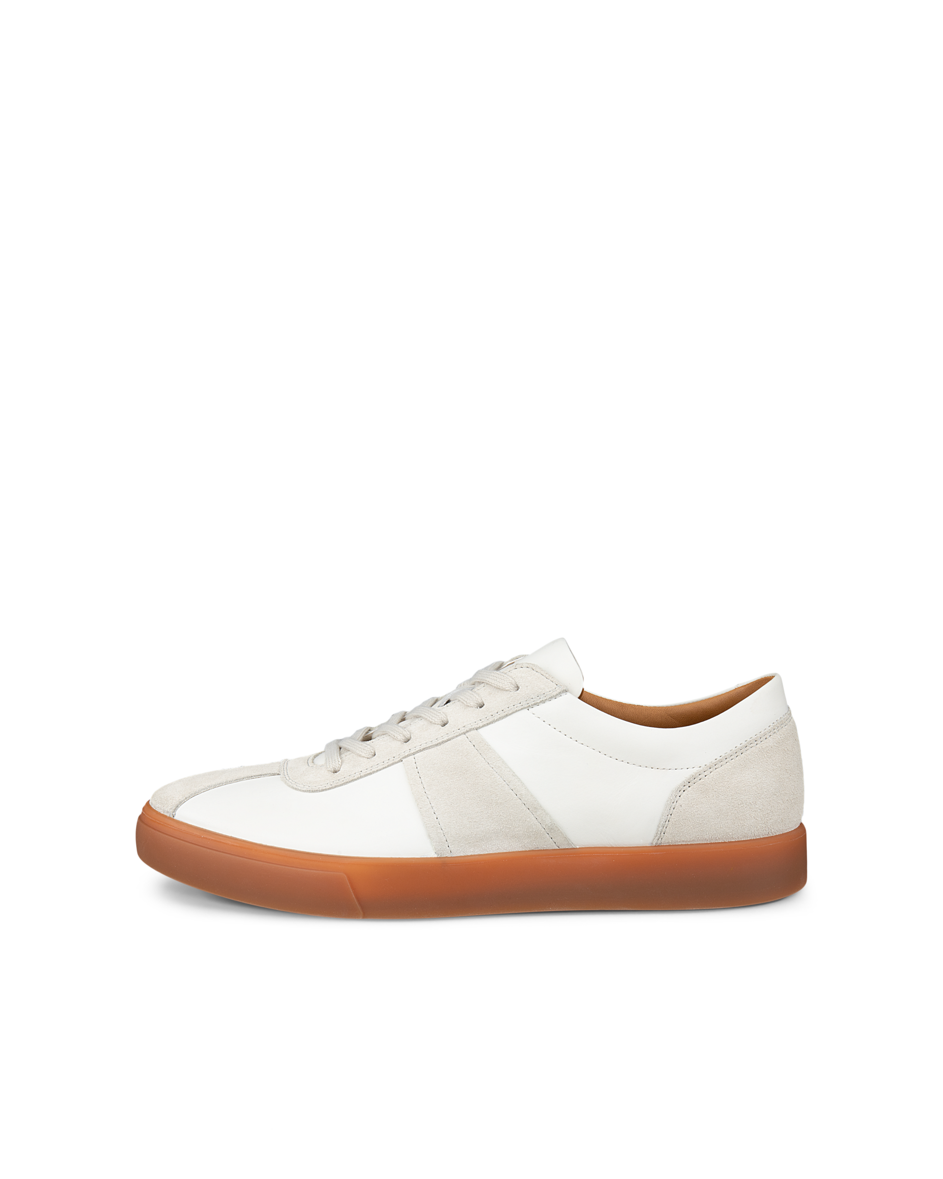 SOFT 10 - Men's Leather Trainer - White - 41