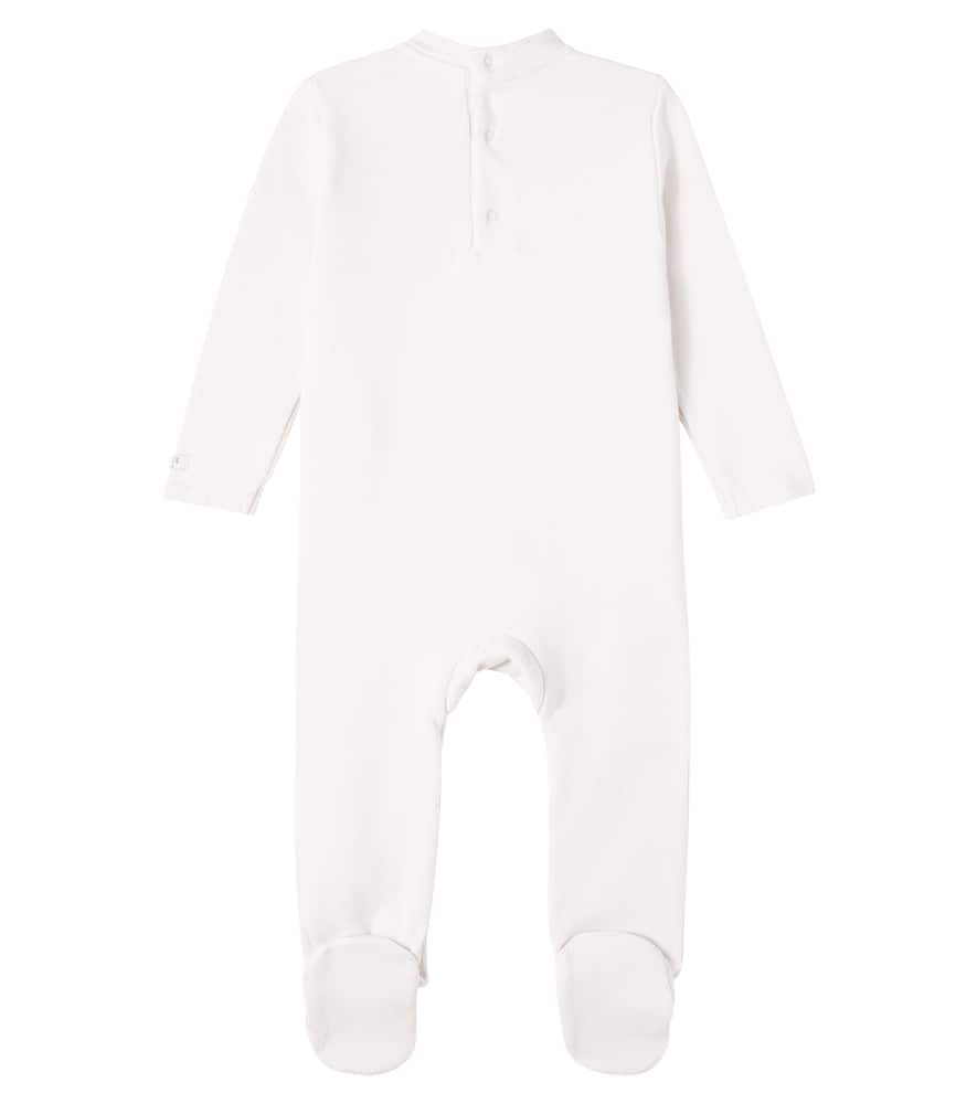 Baby Phlyn embroidered cotton onesie