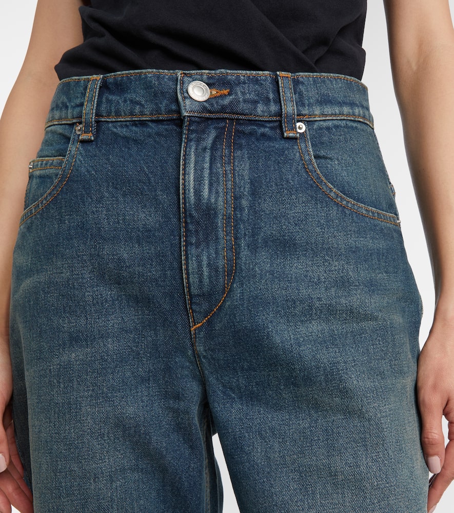 Dromie mid-rise straight jeans