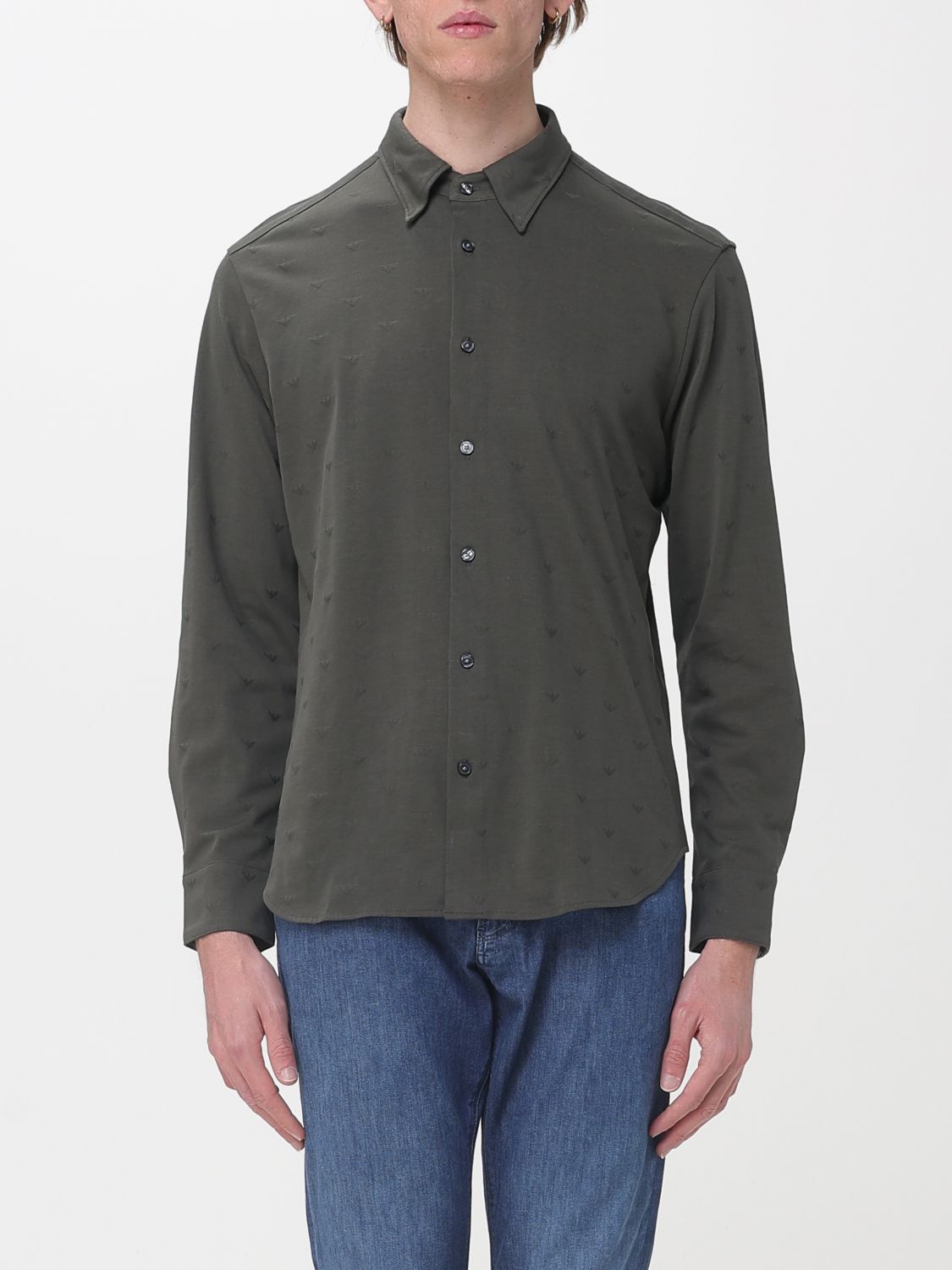 Shirt Men color Grey