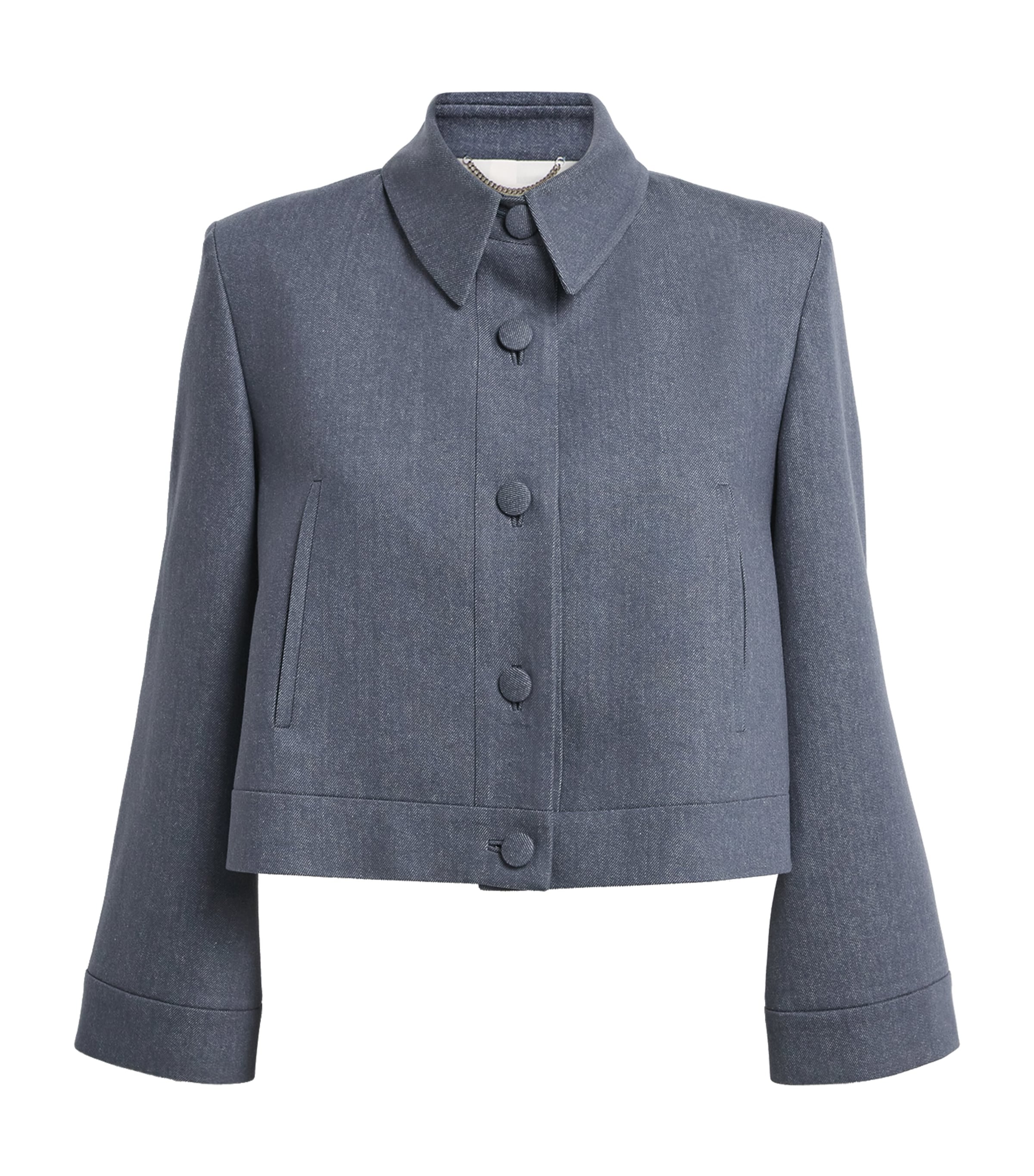 Wool Cropped Blazer