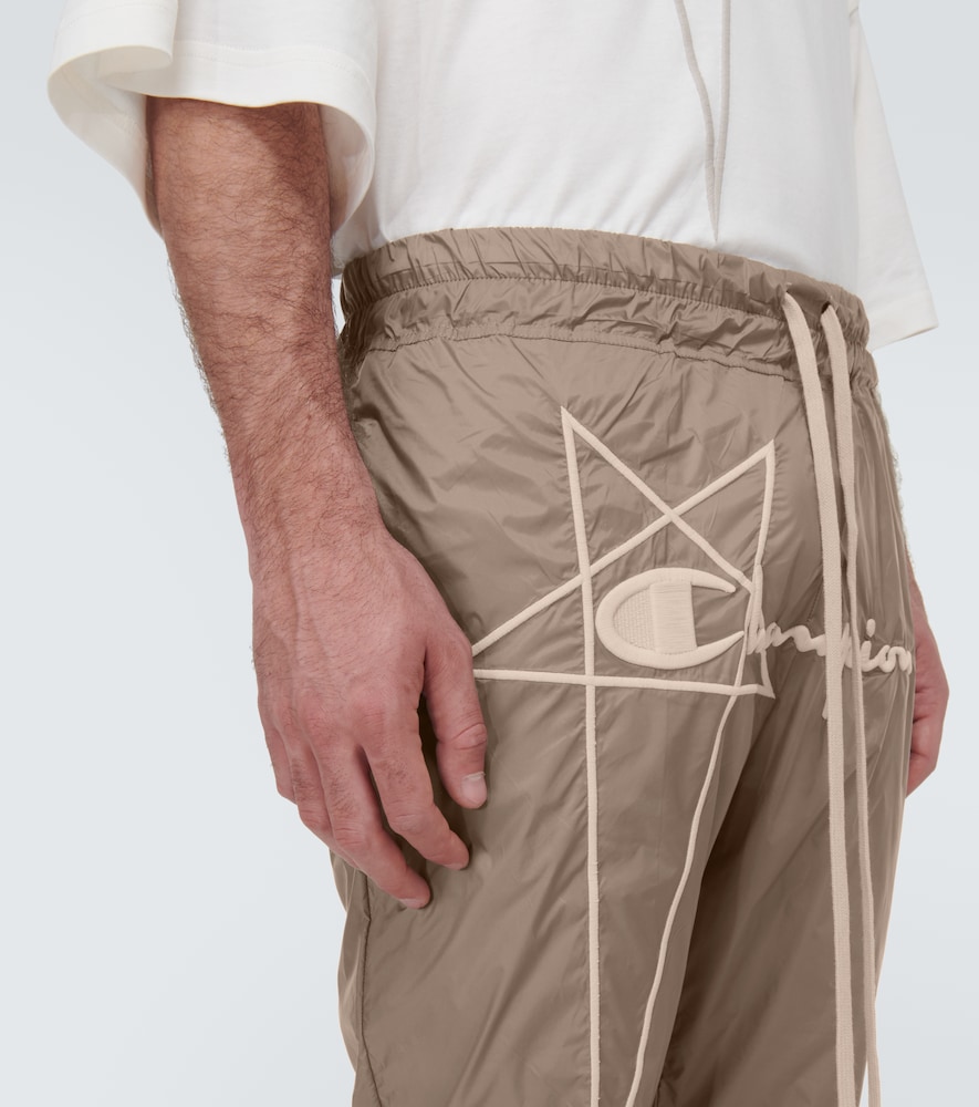 Rick Owens x Champion nylon sweatpants