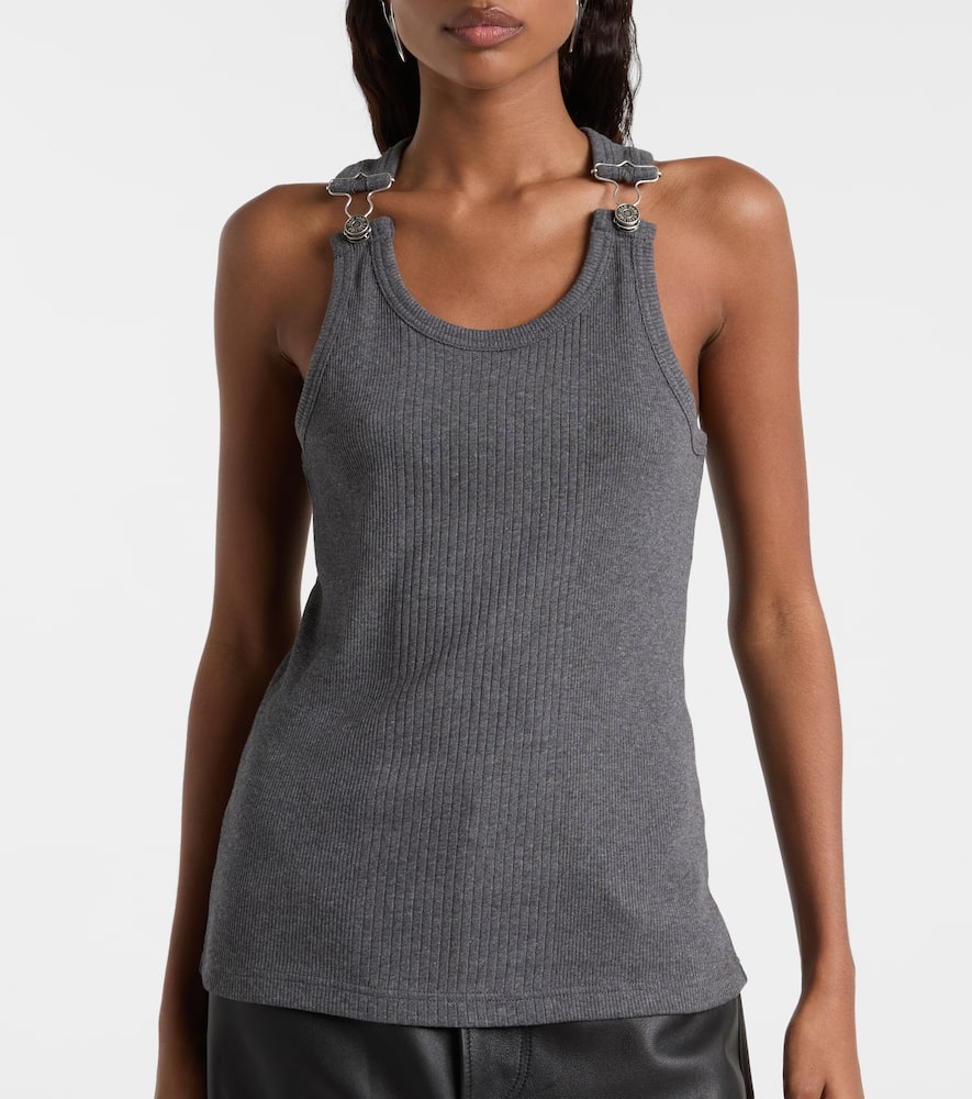Cotton jersey tank top